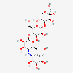Acarbose D-Fructose IMpurity structure, CAS 1013621-79-8