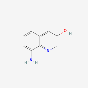 8-aminoquinolin-3-ol,93% structure, CAS 25369-38-4
