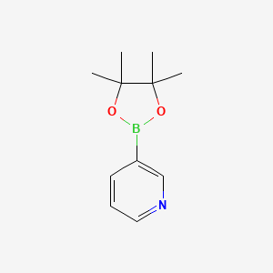 3-(4,4,5,5-Tetramethyl-1,3,2-dioxaborolan-2-yl)pyridine structure, CAS 329214 -79-1