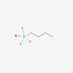 POTASSIUM BUTYLTRIFLUOROBORATE structure, CAS 444343-55-9