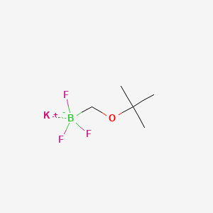 Potassium tert-butoxymethyltrifluoroborate structure, CAS 910251-10-4