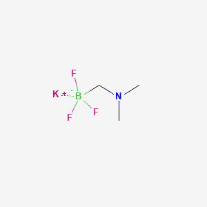Potassiumdimethylaminomethyltrifluoroboronate structure, CAS 1150655-04-1