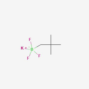 2,2-Dimethylpropyltrifluoroborate potassium salt structure, CAS 1150655-02-9