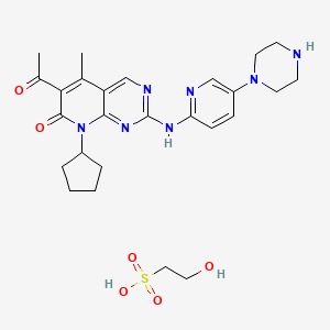 PD0332991 Isethionate structure, CAS 827022-33-3