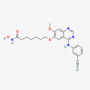 CUDC-101 structure, CAS 1012054-59-9