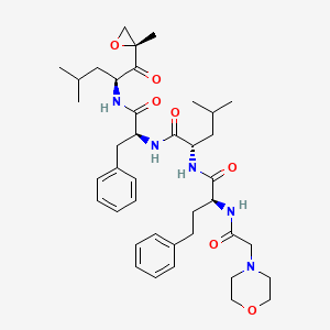 Carfilzomib structure, CAS 868540-17-4