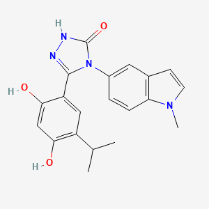 Ganetespib structure, CAS 888216-25-9