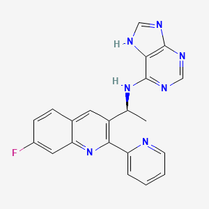 AMG319 structure, CAS 1608125-21-8