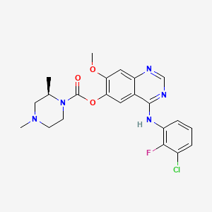 AZD 3759 structure, CAS 1626387-80-1