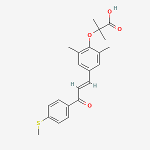 Elafibranor(GFT505) structure, CAS 923978-27-2