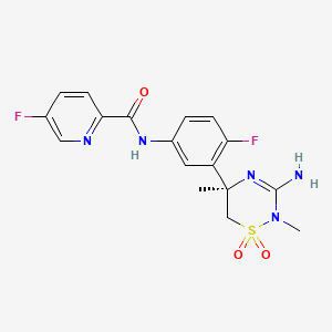 MK-8931 structure, CAS 1286770-55-5