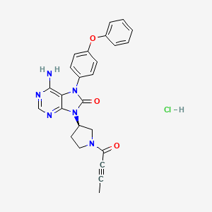 ONO-4059 (hydrochloride) structure, CAS 1439901-97-9