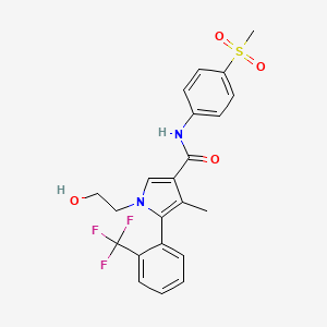 Esaxerenone structure, CAS 1632006-28-0