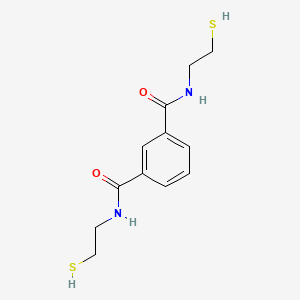BenzeneDiaMidoEthaneThiol N,N'-Bis(2-Mercaptoethyl)isophthalaMide structure, CAS 351994-94-0