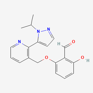 Voxelotor structure, CAS 1446321-46-5