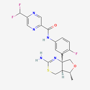 Elenbecestat structure, CAS 1388149-30-1