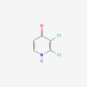 2,3-Dichloro-4-hydroxypyridine structure, CAS 1174047-06-3