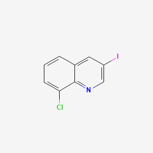 8-CHLORO-3-IODOQUINOLINE structure, CAS 847727-21-3