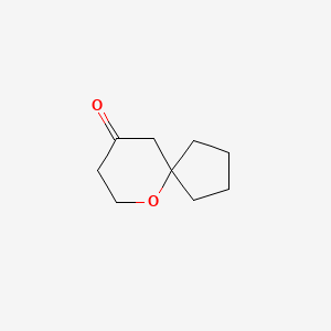 6-oxaspiro [4.5] decan-9-one structure, CAS 855398-57-1
