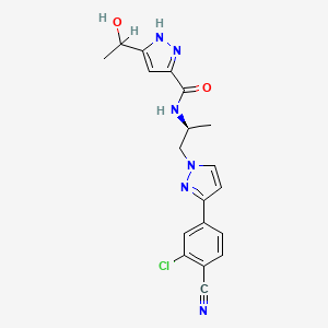 Darolutamide structure, CAS 1297538-32-9