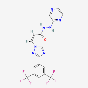 KPT-330 structure, CAS 1393477-72-9
