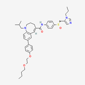 Cenicriviroc structure, CAS 497223-25-3
