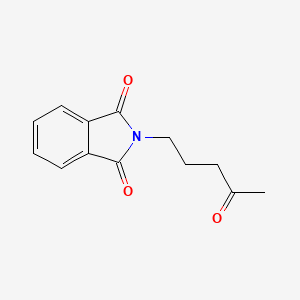 5-(N-PHTHALIMIDO)-2-PENTANONE structure, CAS 3197-25-9