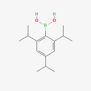 2,4,6-TRIISOPROPYLBENZENEBORONIC ACID structure, CAS 154549-38-9