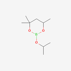 2-ISOPROPOXY-4,4,6-TRIMETHYL-[1,3,2]DIOXABORINANE structure, CAS 61676-61-7