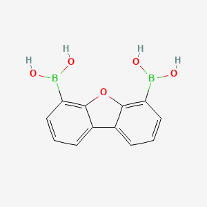 Dibenzofuran -4,6 -diborate structure, CAS 145238-17-1