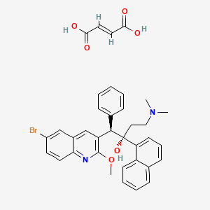 Bedaquiline (fuMarate) structure, CAS 845533-86-0