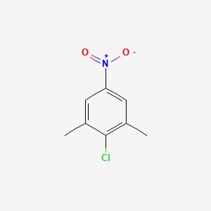 2-CHLORO-1,3-DIMETHYL-5-NITROBENZENE structure, CAS 38560-96-2