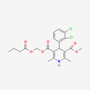 Clevidipine butyrate structure, CAS 167221-71-8
