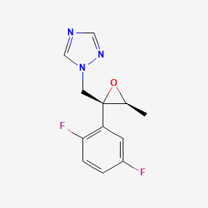 1-(((2R,3S)-2-(2,5-difluorophenyl)-3-Methyloxiran-2-yl)Methyl)-1H-1,2,4-triazole structure, CAS 241479-73-2