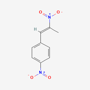 1-(4-NITROPHENYL)-2-NITROPROPENE structure, CAS 52287-53-3