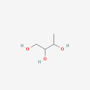 1,2,3-BUTANETRIOL structure, CAS 4435-50-1