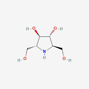 2,5-DIDEOXY-2,5-IMINO-D-MANNITOL structure, CAS 59920-31-9
