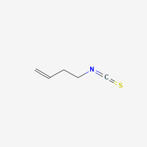 ISOTHIOCYANIC ACID 3-BUTEN-1-YL ESTER structure, CAS 3386-97-8