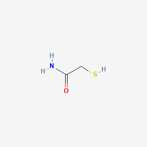 2-MERCAPTOACETAMIDE structure, CAS 758-08-7