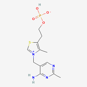 THIAMINE MONOPHOSPHATE CHLORIDE structure, CAS 532-40-1