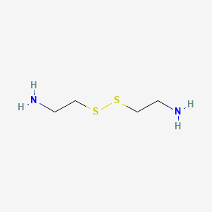 2,2'-dithiobis(ethylamine) structure, CAS 51-85-4