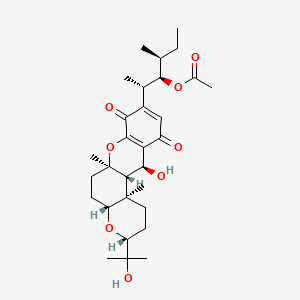 COCHLIOQUINONE A structure, CAS 32450-25-2