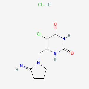 Tipiracil structure, CAS 183204-72-0
