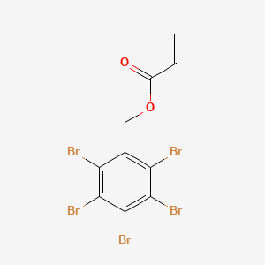PENTABROMOBENZYL ACRYLATE structure, CAS 59447-55-1