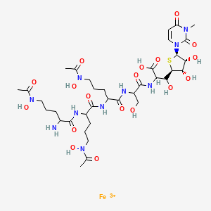 ALBOMYCIN structure, CAS 1414-39-7