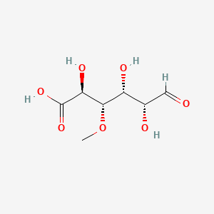 4-O-methylglucuronic acid structure, CAS 2463-49-2