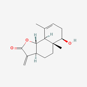 santamarine structure, CAS 4290-13-5