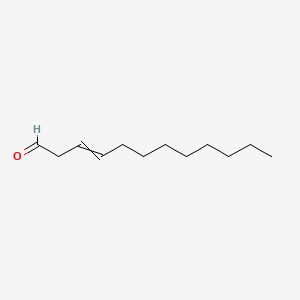 dodec-3-en-1-al structure, CAS 68083-57-8