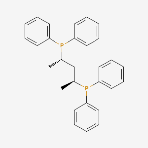 (2S,4S)-(-)-2,4-BIS(DIPHENYLPHOSPHINO)PENTANE structure, CAS 77876-39-2