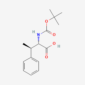 (2S,3R)-N-BOC-2-AMINO-3-PHENYLBUTYRIC ACID structure, CAS 145432-51-5
